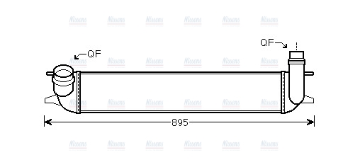 AVA Charge Air Intercooler RTA4462