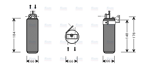 AVA Aircon Receiver Dryer Filter RTD019