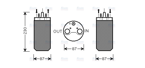 AVA Aircon Receiver Dryer Filter RTD350