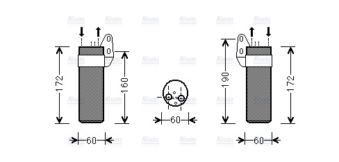 AVA Aircon Receiver dryer RTD450