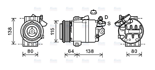 AVA Aircon Compressor RTK565