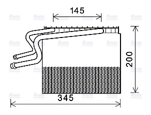 AVA Aircon Evaporator RTV465