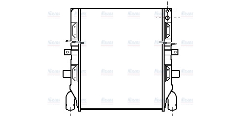 AVA Coolant Radiator SC2004