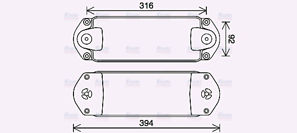 AVA Oil Cooler SC3050