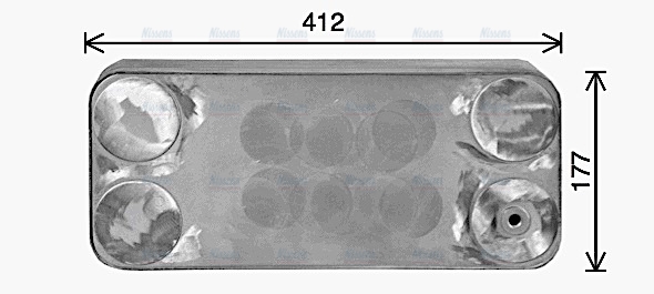 AVA Oil cooler SC3064