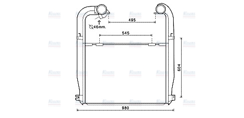 AVA Charge Air Intercooler SC4028