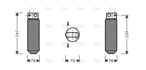 AVA Aircon Receiver dryer SCD014