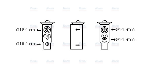 AVA Aircon Expansion Valve SU1092