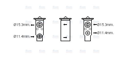 AVA Aircon Expansion Valve SU1093