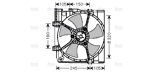 AVA Radiator Fan SU7508