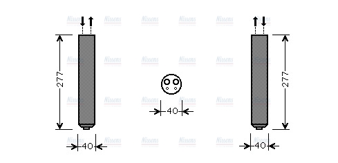 AVA Aircon Receiver Dryer Filter SUD089