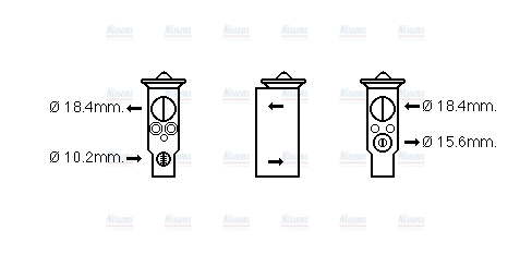 AVA Aircon Expansion Valve SZ1130