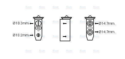 AVA Aircon Expansion Valve SZ1141