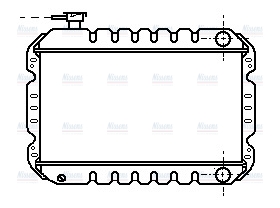 AVA Coolant Radiator SZ2016