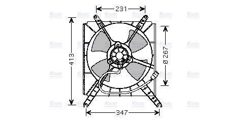 AVA Radiator Fan SZ7503