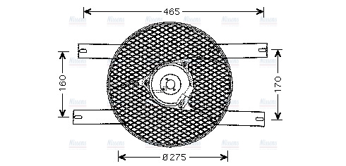 AVA Radiator Cooling Fan SZ7507