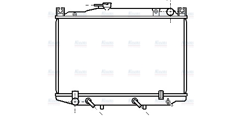 AVA Coolant Radiator TO2033