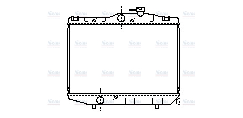 AVA Coolant Radiator TO2038