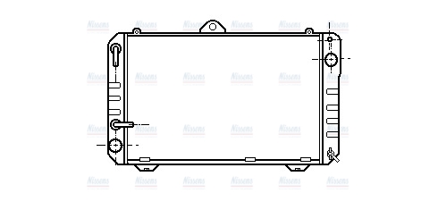 AVA Coolant Radiator TO2169