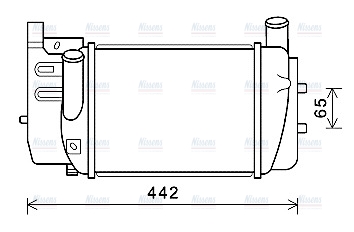 AVA Charge Air Intercooler TO4645