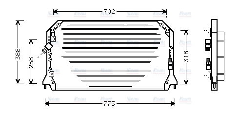 AVA Aircon Condenser TO5253