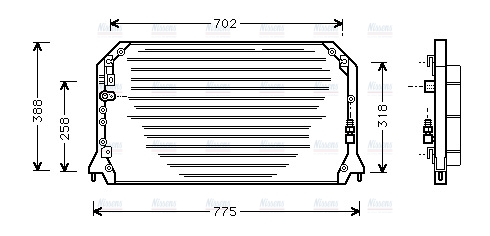 AVA Aircon Condenser TO5254
