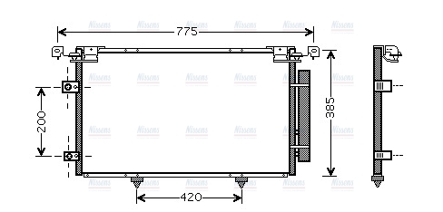 AVA Aircon Condenser TO5319D