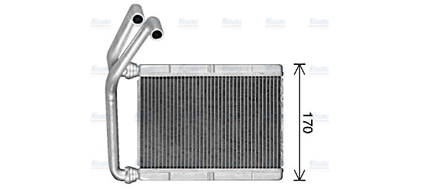 AVA Cabin Heater Core TO6781