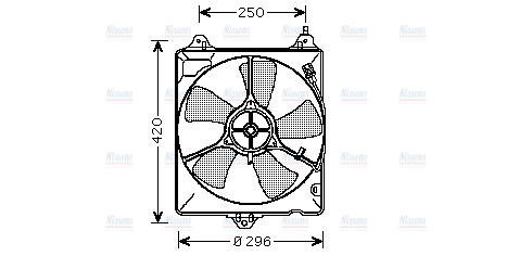 AVA Radiator Cooling Fan TO7541