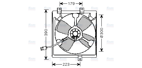AVA Radiator Fan TO7545