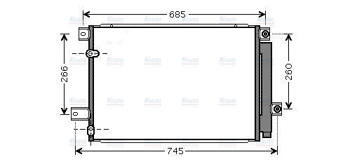AVA Aircon Condenser TOA5409D