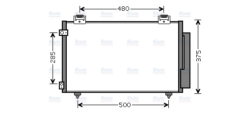 AVA Aircon Condenser TOA5487D