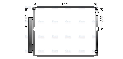 AVA Aircon Condenser TOA5564D