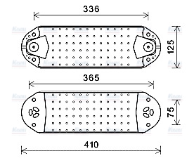 AVA Oil Cooler VL3076
