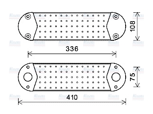 AVA Oil cooler VL3077