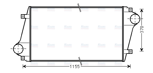 AVA Charge Air Intercooler VL4049