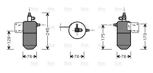 AVA Aircon Receiver dryer VLD033