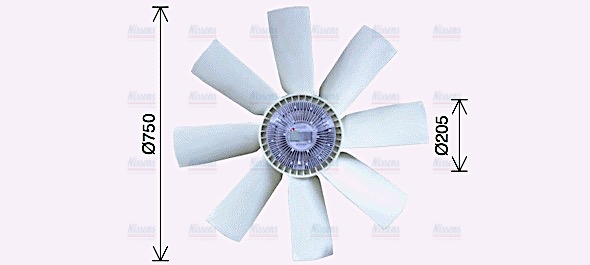 AVA Cooling Fan Clutch VLF066