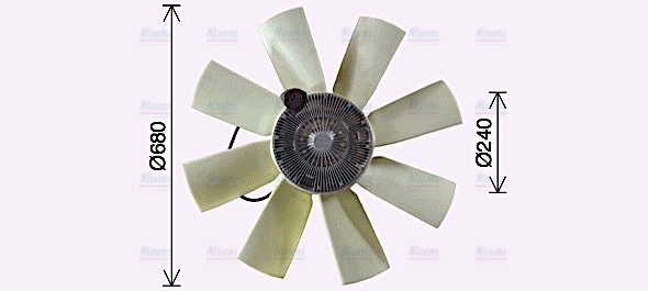 AVA Fan clutch VLF068