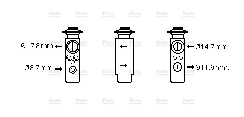AVA Aircon Expansion Valve VN1113
