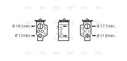 AVA Aircon Expansion Valve VN1311