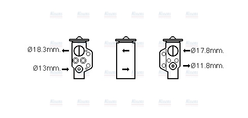 AVA Aircon Expansion Valve VN1333