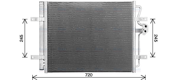 AVA Aircon Condenser VN5433D