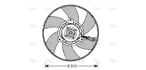 AVA Radiator Cooling Fan VN7517