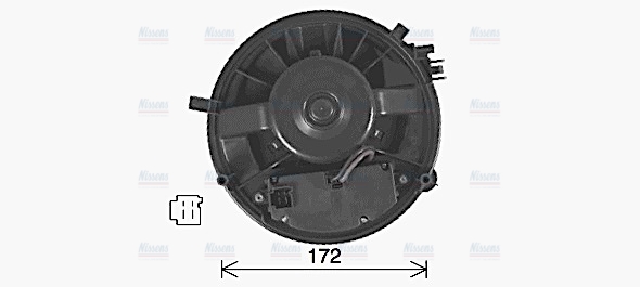 AVA Cabin Fan Blower Motor VN8432