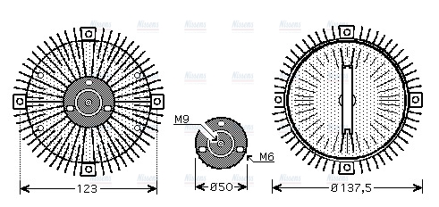 AVA Cooling Fan Clutch VNC273
