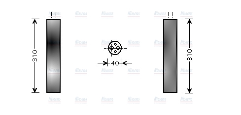 AVA Aircon Receiver Dryer Filter VND073