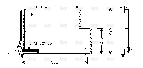 AVA Aircon Condenser VO5131