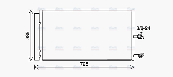 AVA Aircon Condenser VO5194D