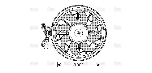 AVA Radiator Cooling Fan VO7507